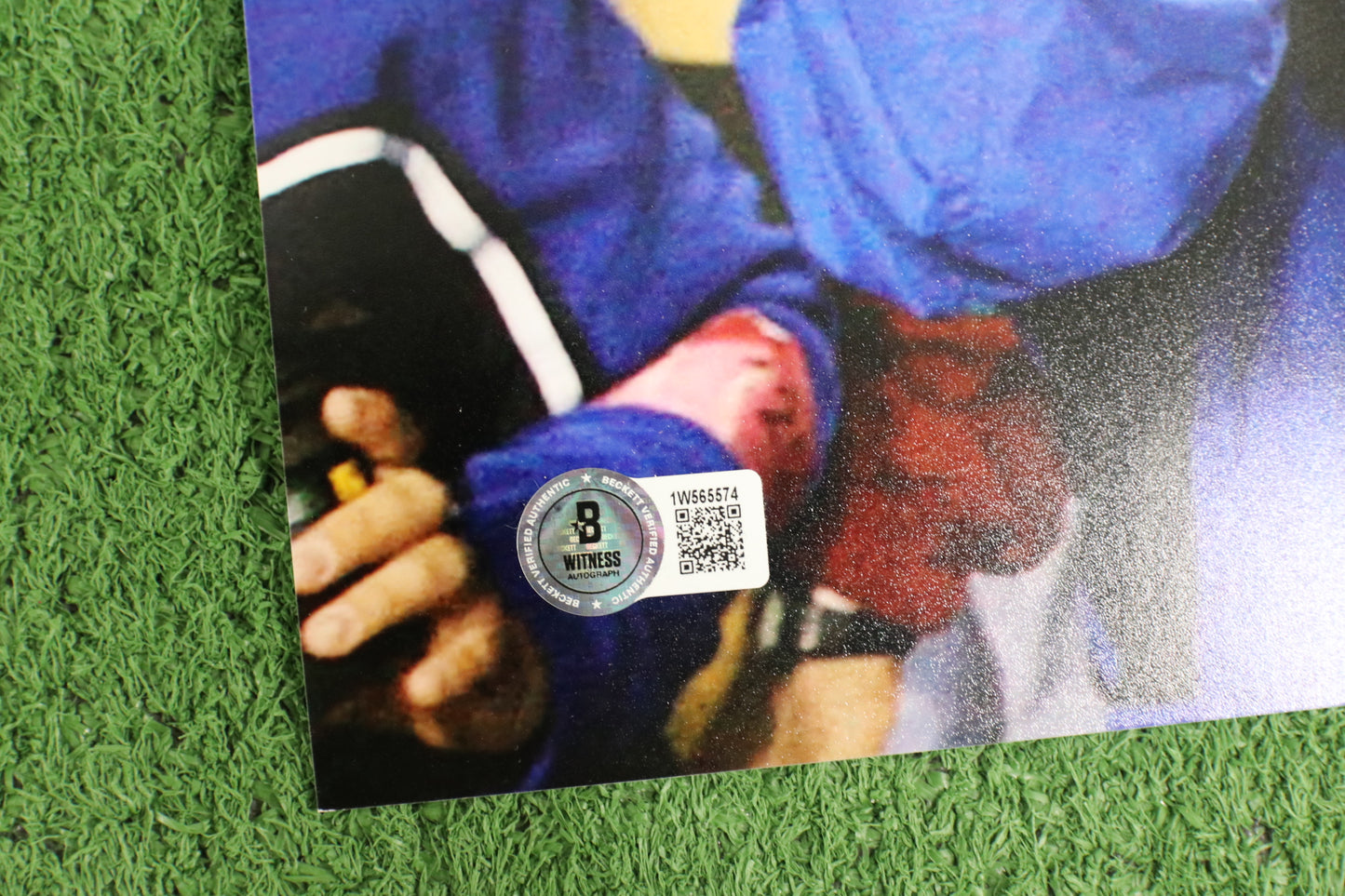 DARREN McFADDEN SIGNED ARKANSAS RAZORBACKS SIGNED 16x20 Photo WOOD BAS