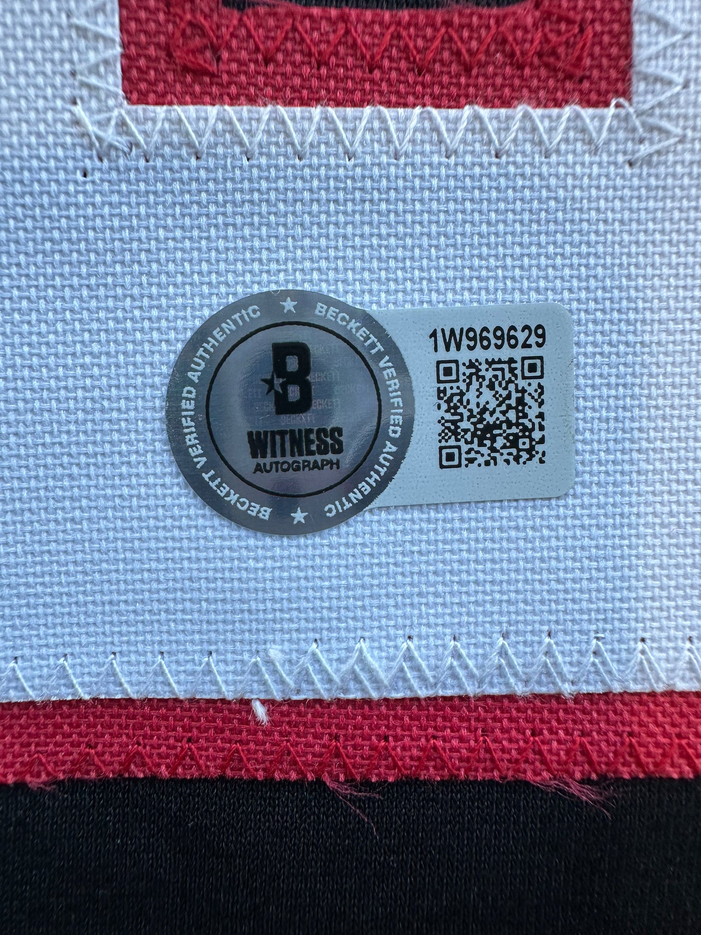 JOSH JUNG TEXAS TECH RED RAIDERS SIGNED JERSEY XL BAS COA