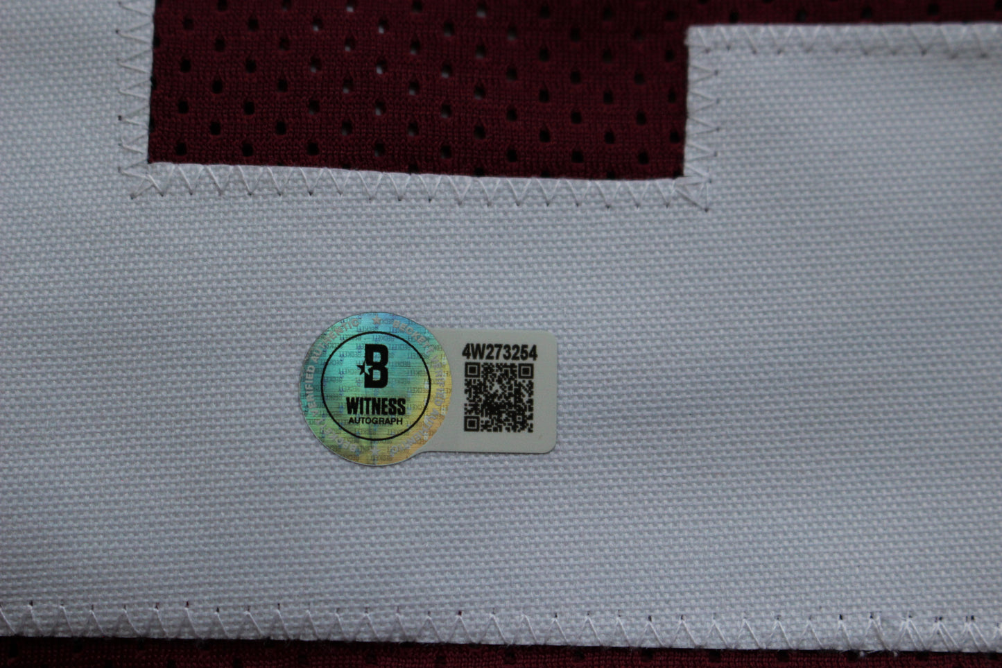 DOUG FLUTIE BOSTON COLLEGE EAGLES SIGNED ROAD FOOTBALL JERSEY w/84Heisman BAS COA