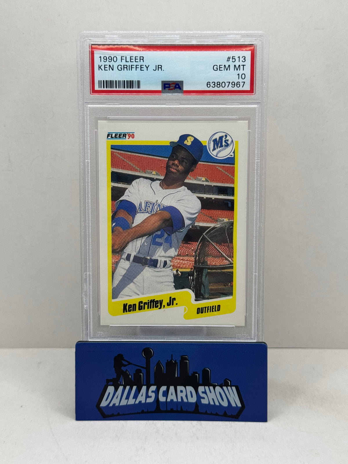 1990 Fleer #513 Ken Griffey Jr PSA 10