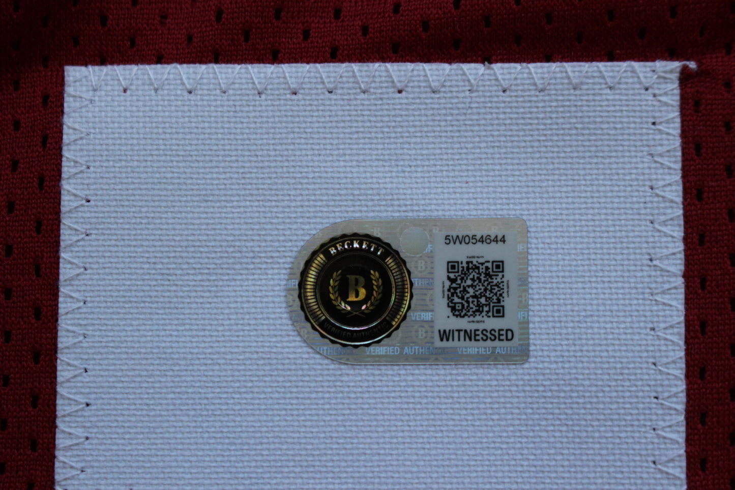 JOHN MATEER OKLAHOMA OU SOONERS SIGNED JERSEY BAS