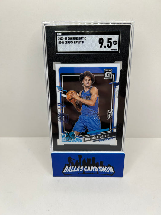 2023-24 Donruss Optic #245 Dereck Lively II SGC 9.5