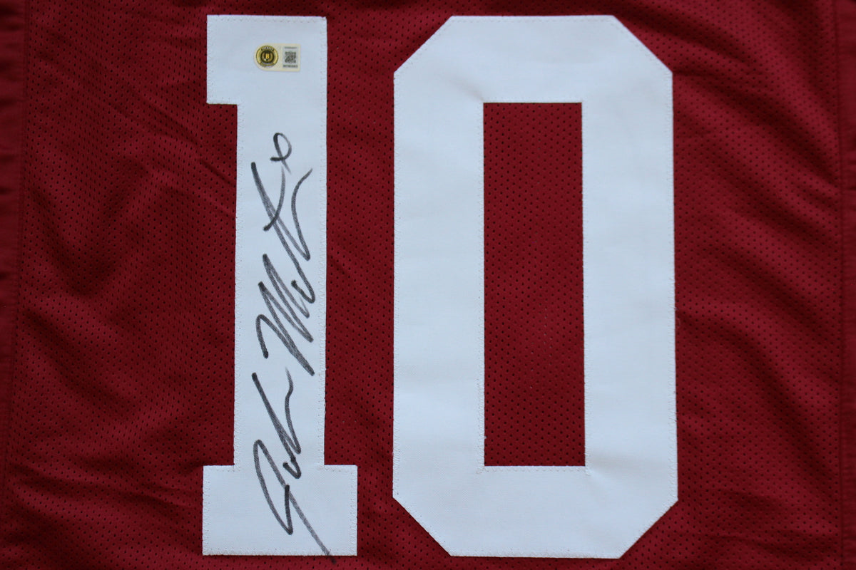 JOHN MATEER OKLAHOMA OU SOONERS SIGNED JERSEY BAS