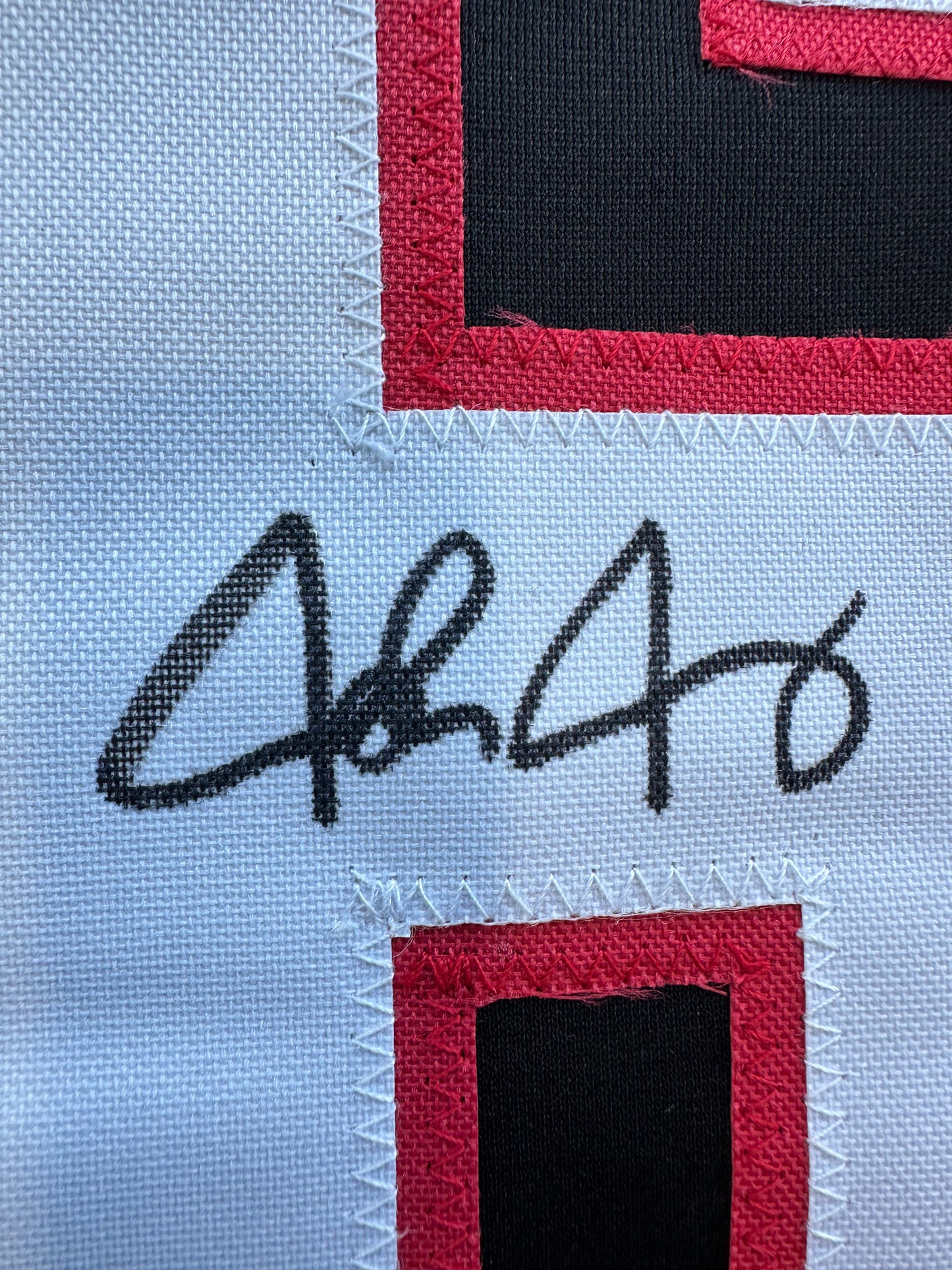 JOSH JUNG TEXAS TECH RED RAIDERS SIGNED JERSEY XL BAS COA
