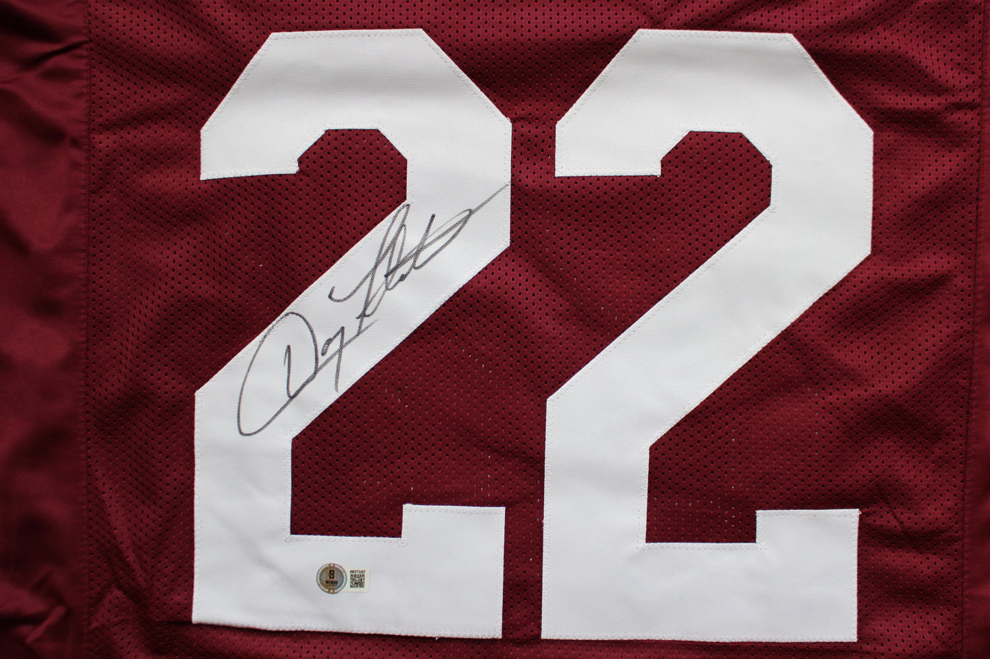 DOUG FLUTIE BOSTON COLLEGE EAGLES SIGNED ROAD FOOTBALL JERSEY Bills Patriots BAS