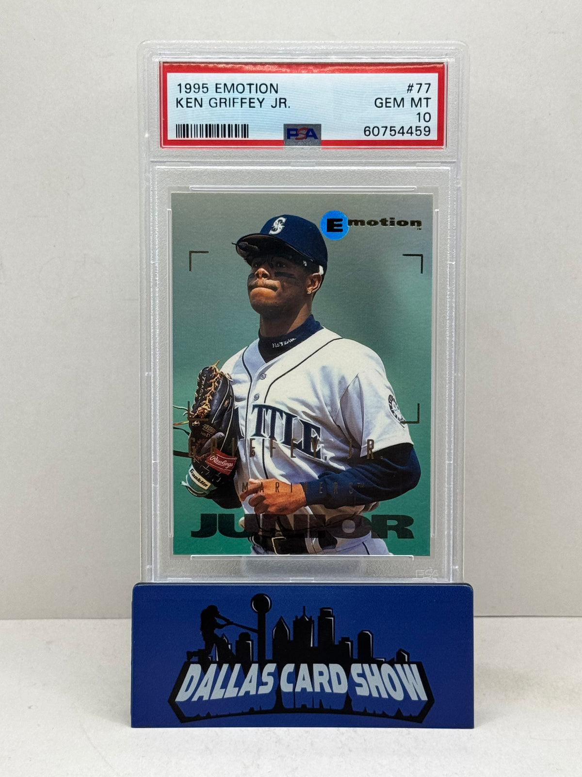 1995 Emotion #77 Ken Griffey Jr. PSA 10