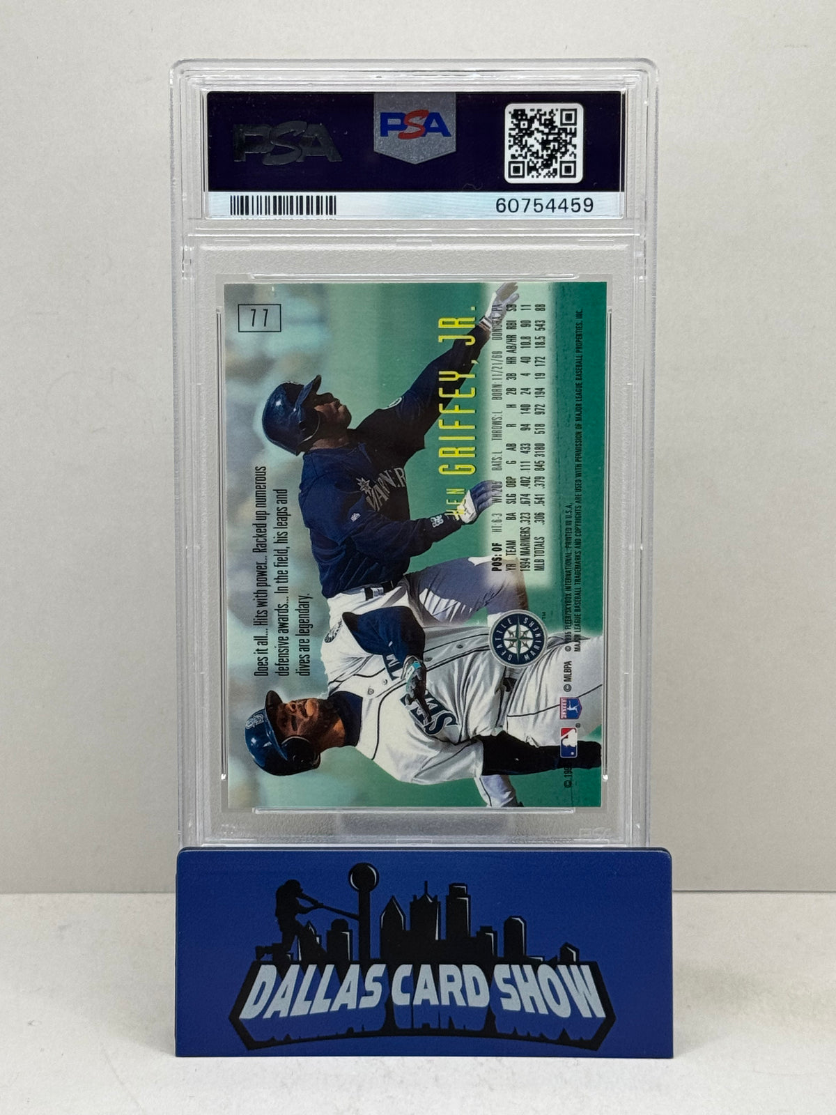 1995 Emotion #77 Ken Griffey Jr. PSA 10