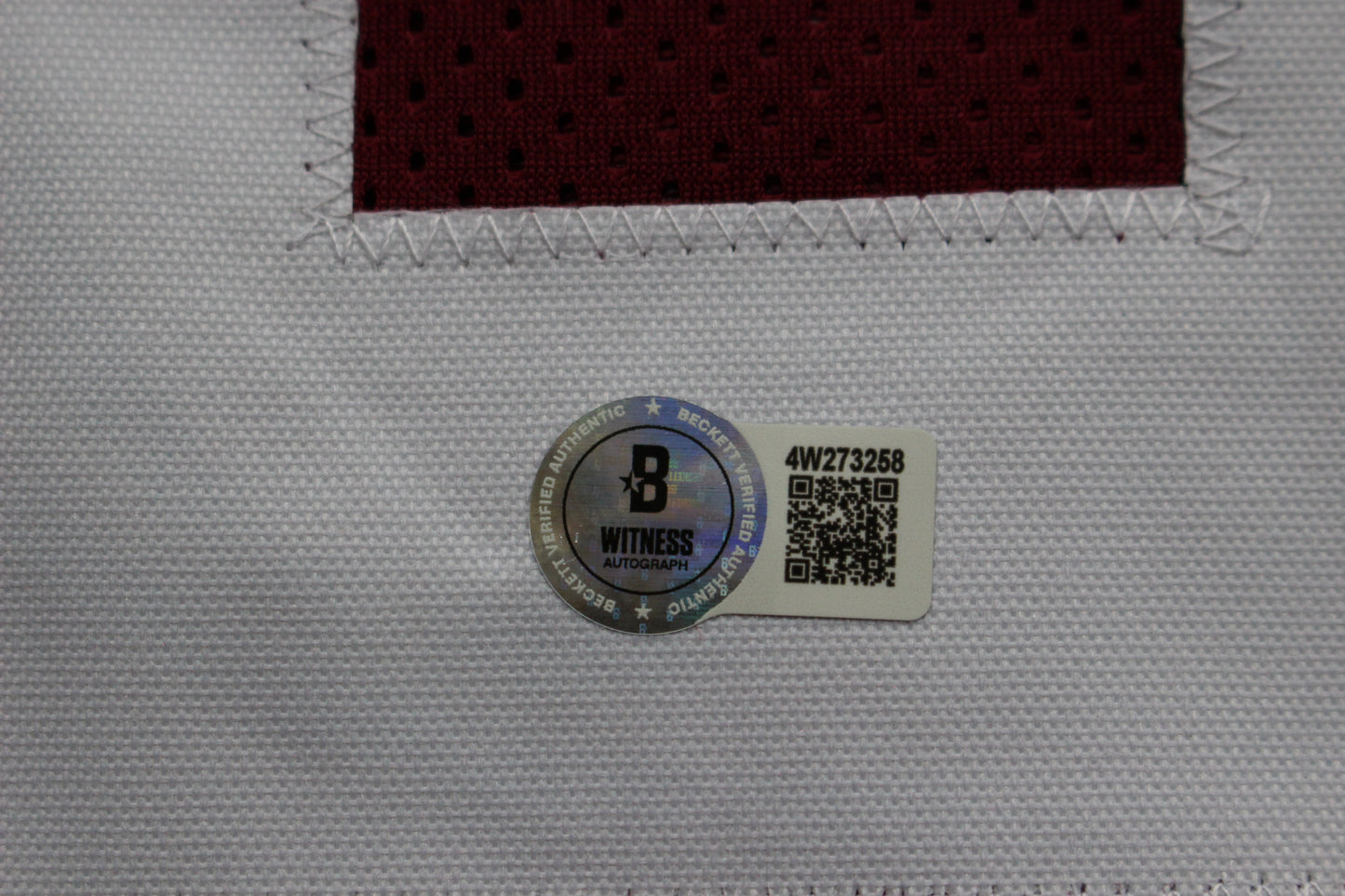 DOUG FLUTIE BOSTON COLLEGE EAGLES SIGNED ROAD FOOTBALL JERSEY Bills Patriots BAS