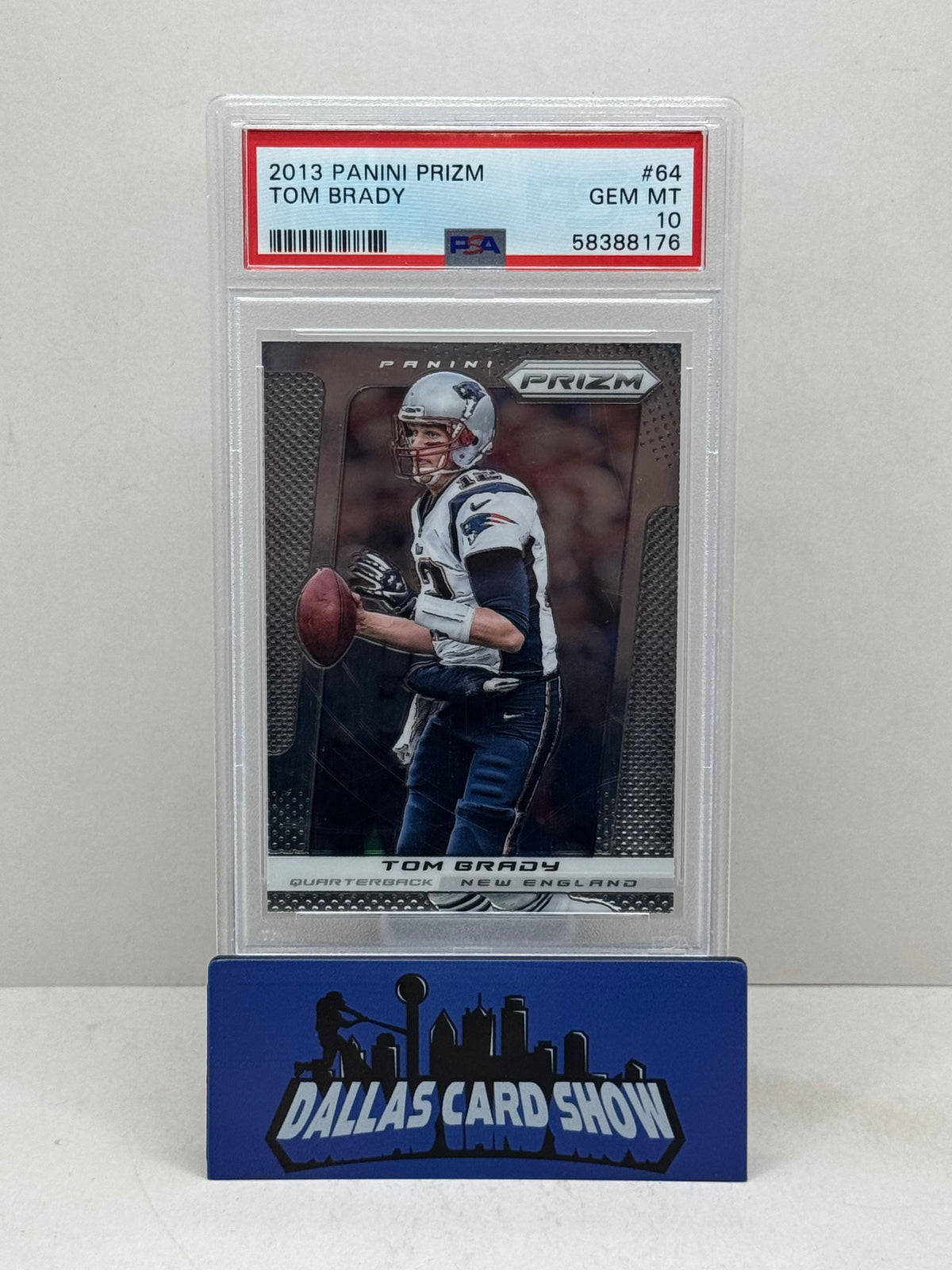 2013 Panini Prizm #64 Tom Brady PSA 10