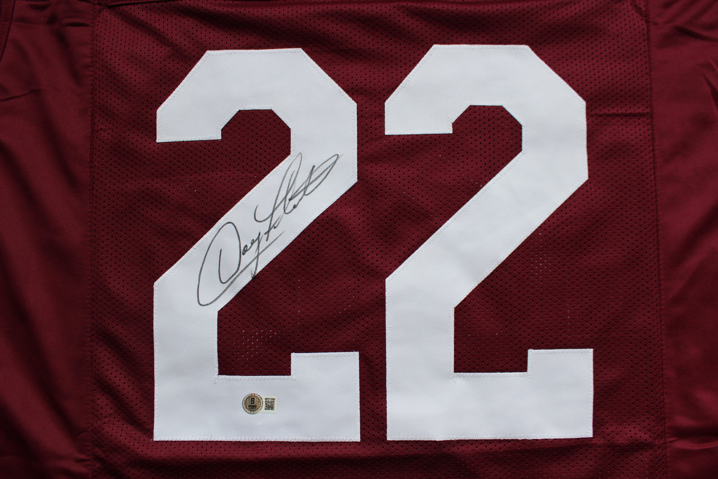 DOUG FLUTIE BOSTON COLLEGE EAGLES SIGNED ROAD FOOTBALL JERSEY Bills Patriots BAS