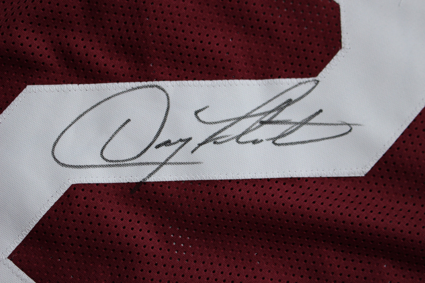 DOUG FLUTIE BOSTON COLLEGE EAGLES SIGNED ROAD FOOTBALL JERSEY Bills Patriots BAS