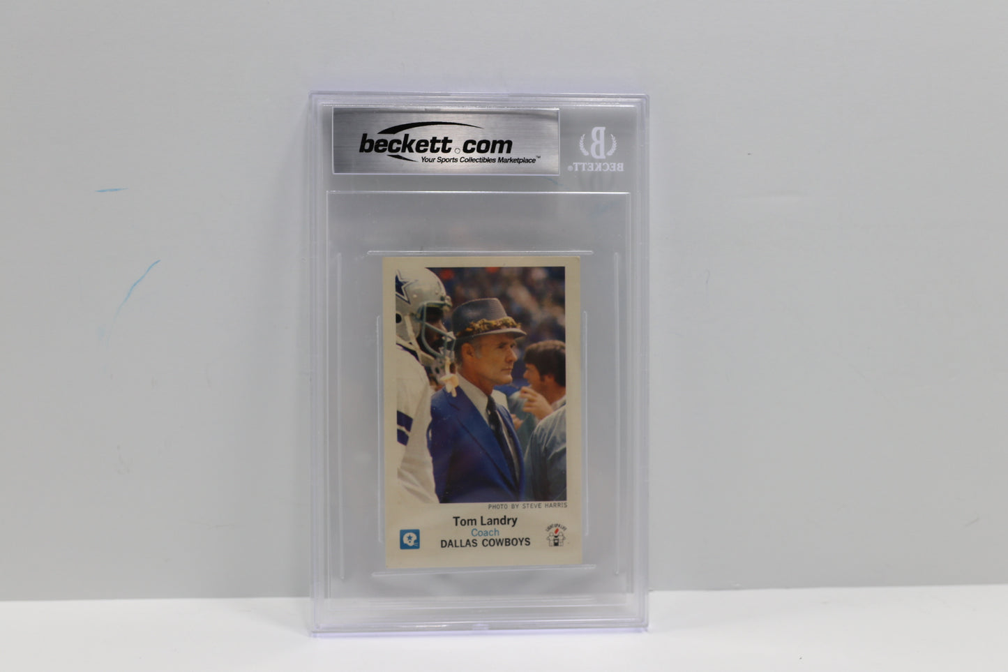 1981 Cowboys Thousands Oaks Police Tom Landry BGS Authentic