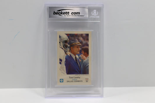 1981 Cowboys Thousands Oaks Police Tom Landry BGS Authentic