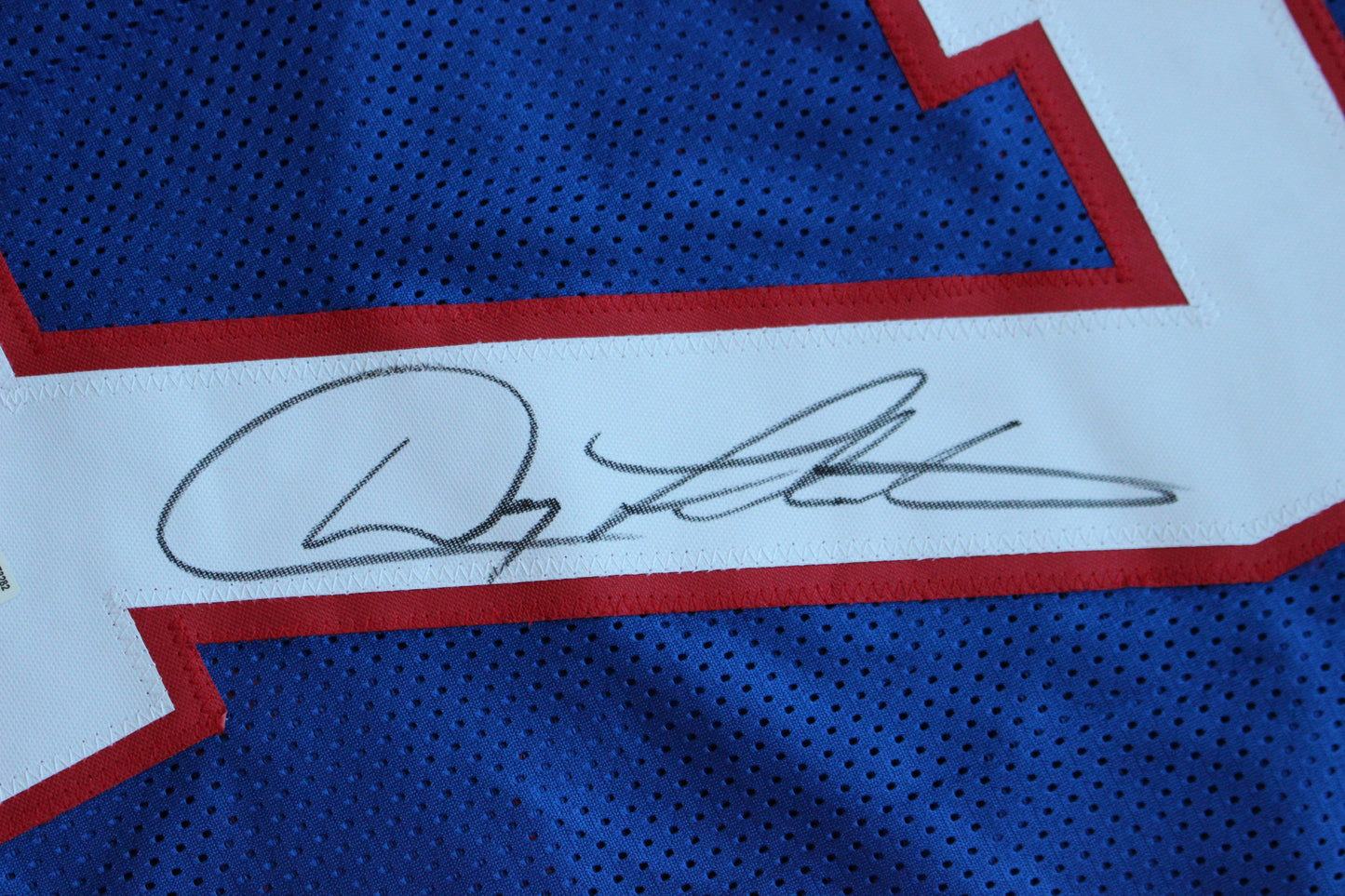 DOUG FLUTIE BUFFALO BILLS SIGNED FOOTBALL JERSEY BC Eagles Patriots BAS COA