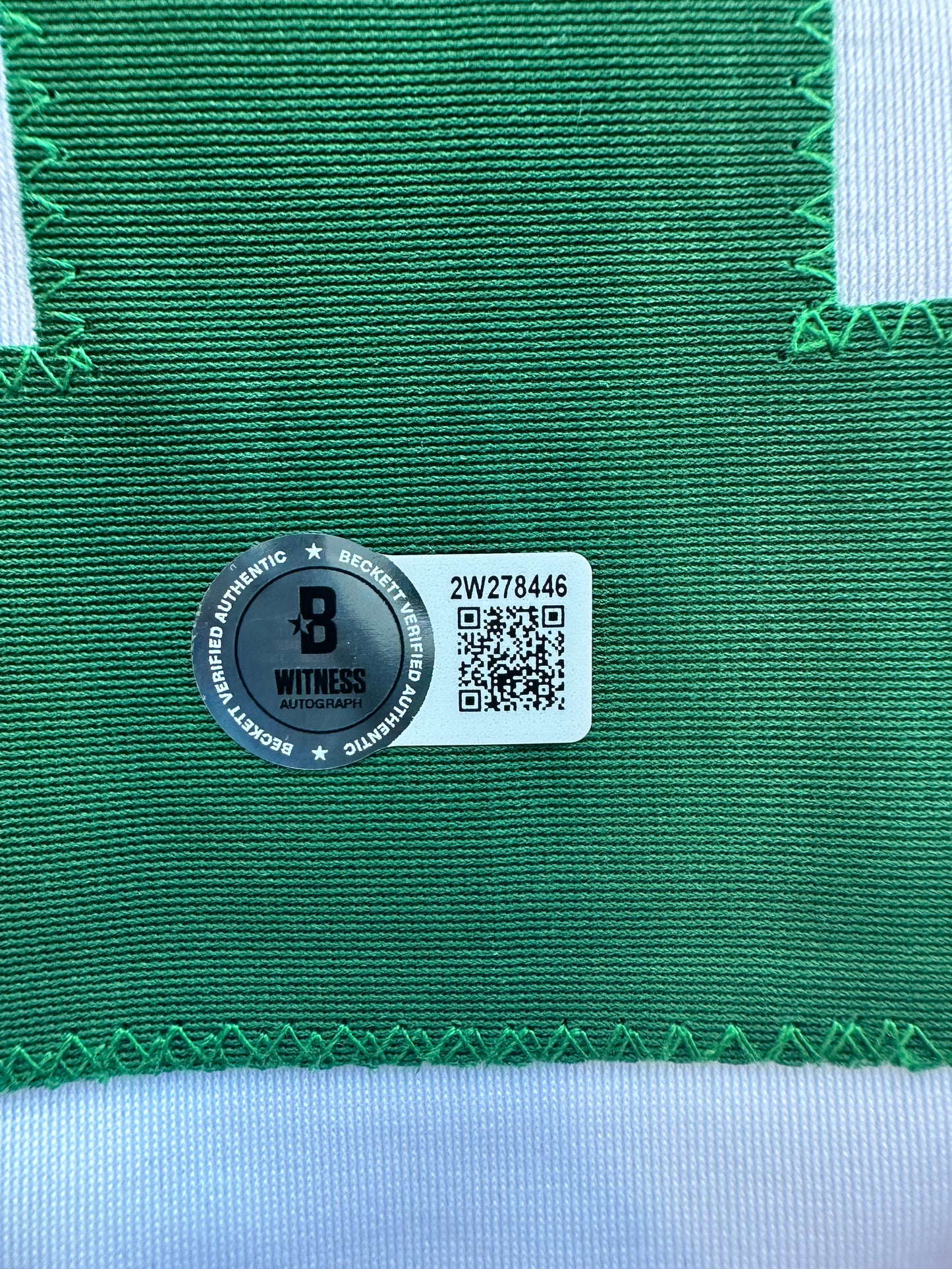 LOGAN STANKOVEN DALLAS STARS SIGNED HOCKEY Home JERSEY BAS COA