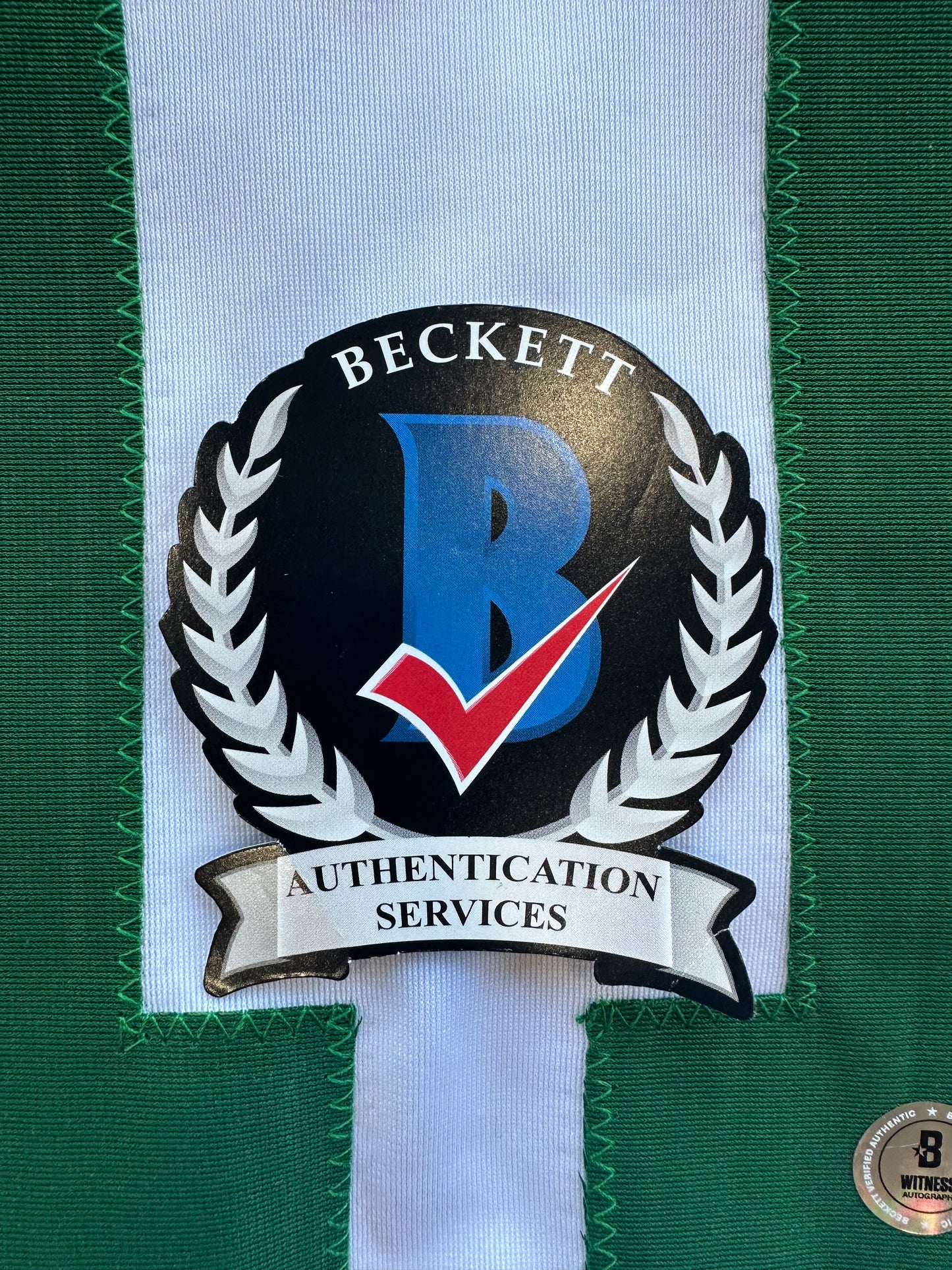 LOGAN STANKOVEN DALLAS STARS SIGNED HOCKEY Home JERSEY BAS COA