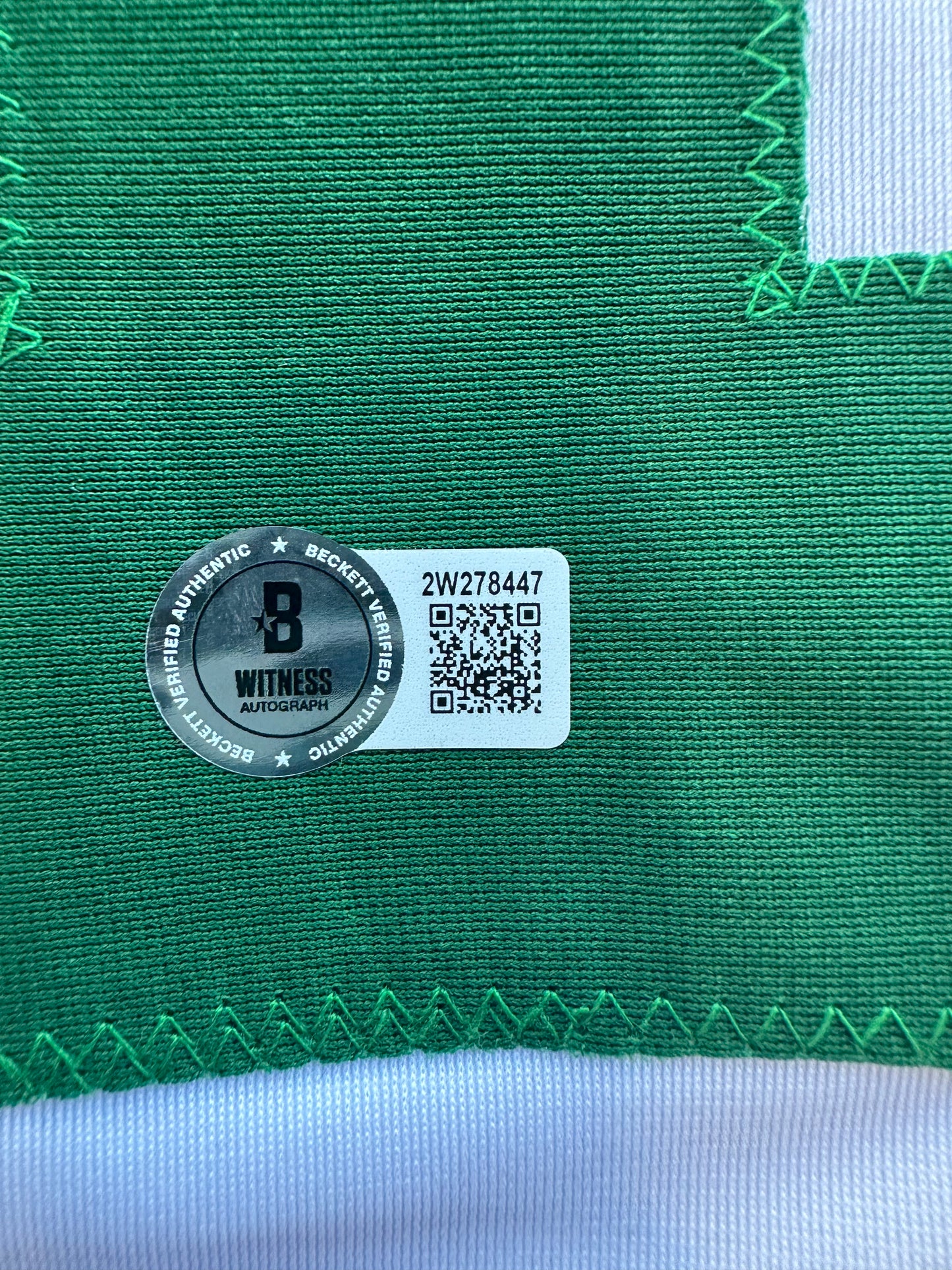 LOGAN STANKOVEN DALLAS STARS SIGNED HOCKEY Home JERSEY BAS COA