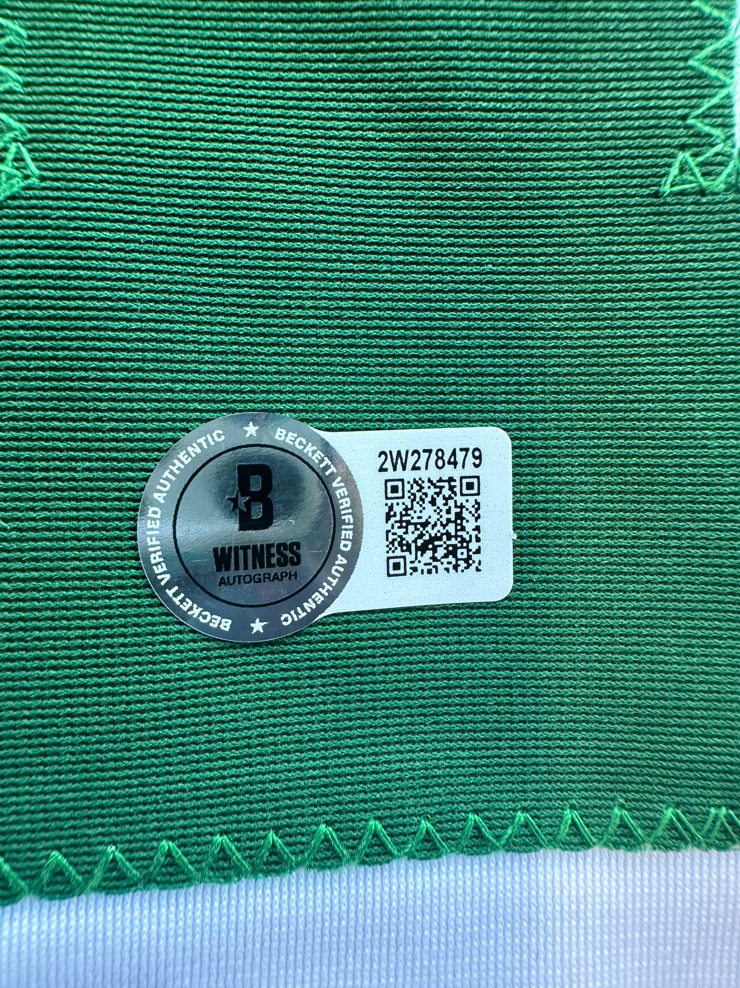 LOGAN STANKOVEN DALLAS STARS SIGNED HOCKEY Home JERSEY w/StanktheTank BAS