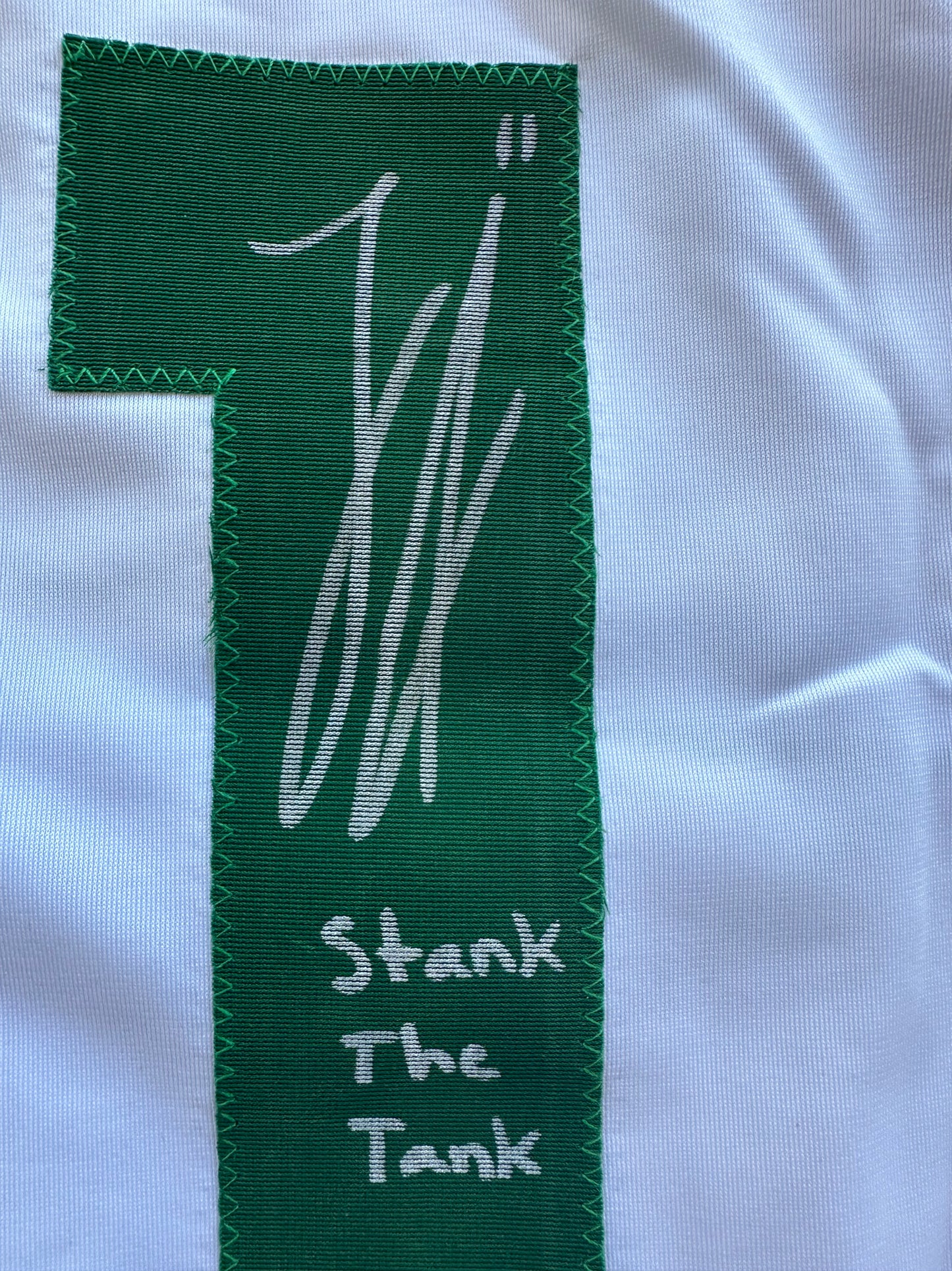 LOGAN STANKOVEN DALLAS STARS SIGNED HOCKEY Home JERSEY w/StanktheTank BAS