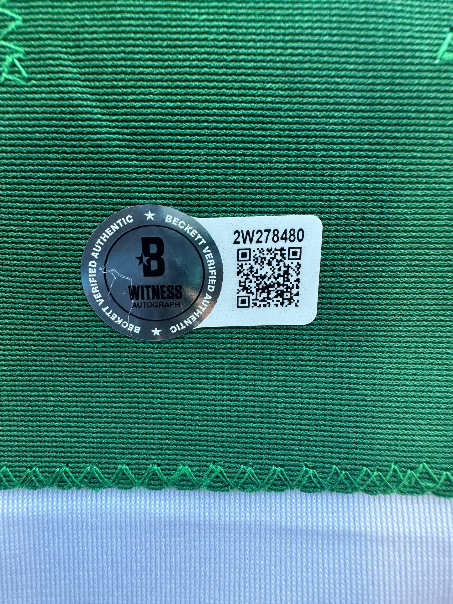 LOGAN STANKOVEN DALLAS STARS SIGNED HOCKEY Home JERSEY w/StanktheTank BAS