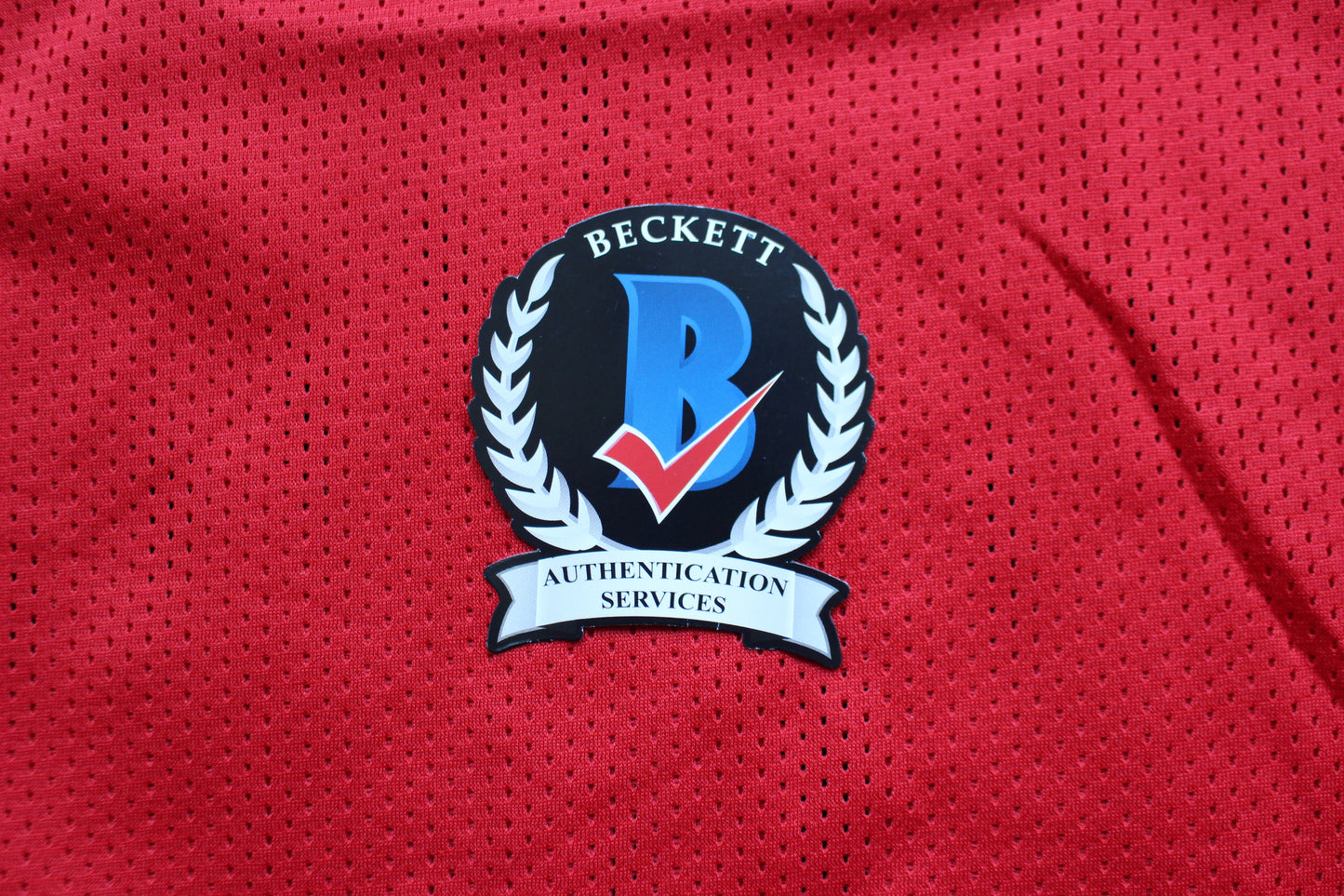 DOUG FLUTIE NEW ENGLAND PATRIOTS SIGNED FOOTBALL JERSEY Boston College Bills BAS COA