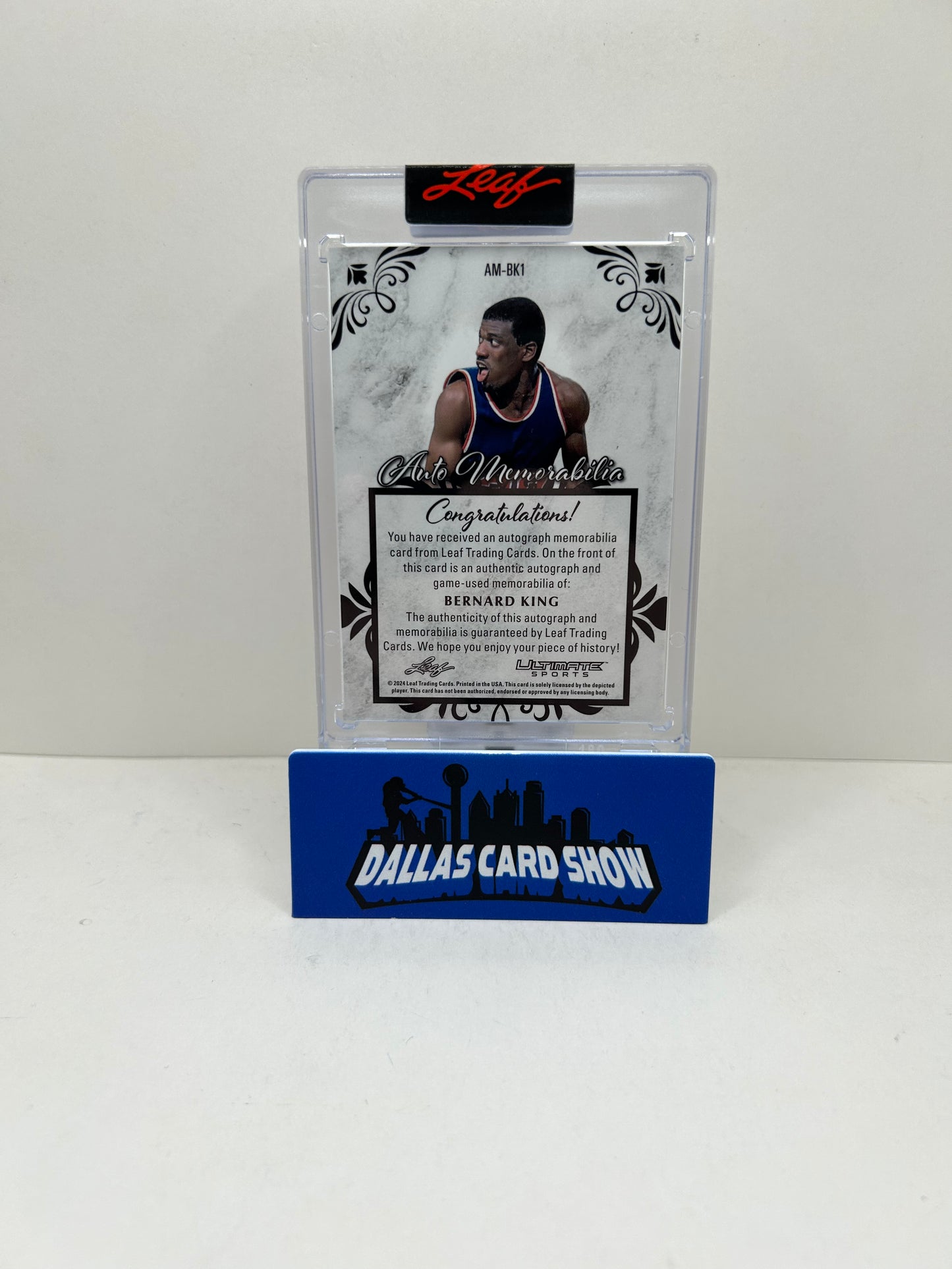 2025 Leaf Ultimate Sports BERNARD KING Relic Auto Memorabilia /25 Bronze
