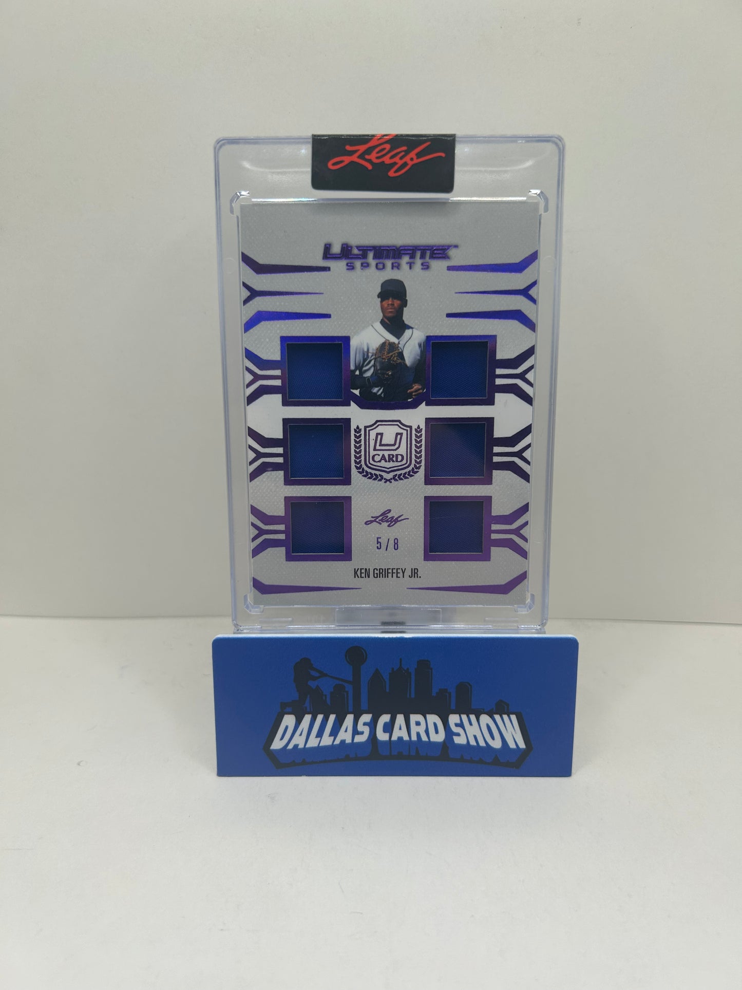 Ken Griffey Jr. 2024 Leaf Ultimate Sports 6 Piece GAME USED Relic Patch /8