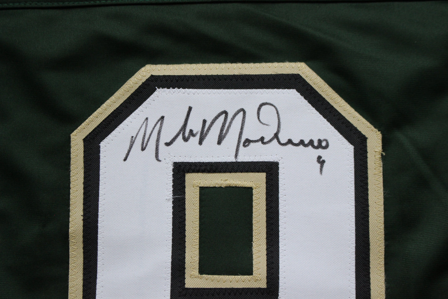 MIKE MODANO DALLAS STARS SIGNED HOCKEY JERSEY w/99 SC Champs BAS COA