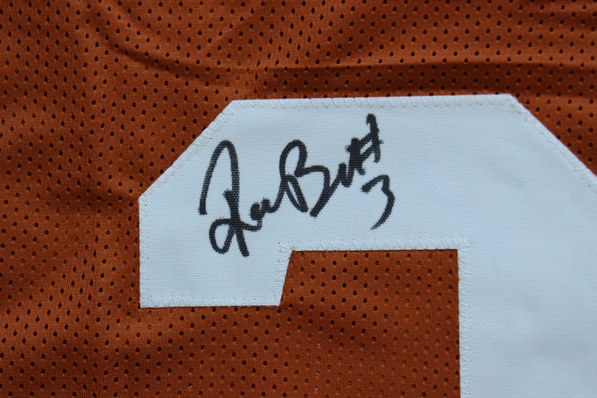RASHEEM BILES TEXAS UT LONGHORNS SIGNED BURNT ORANGE JERSEY BAS COA