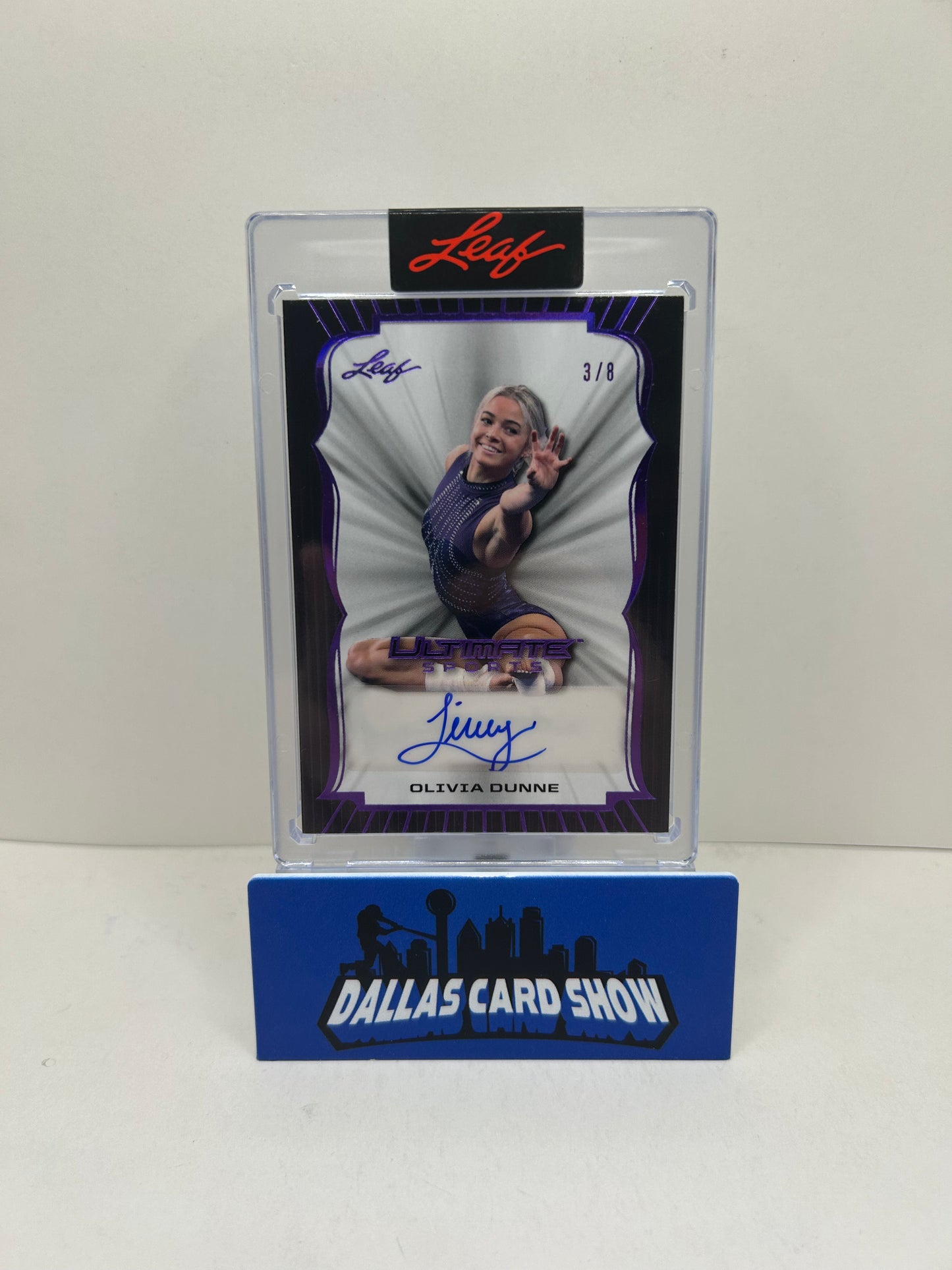 2024 Leaf Ultimate Sports Olivia Livvy Dunne Sealed Encased Auto /8