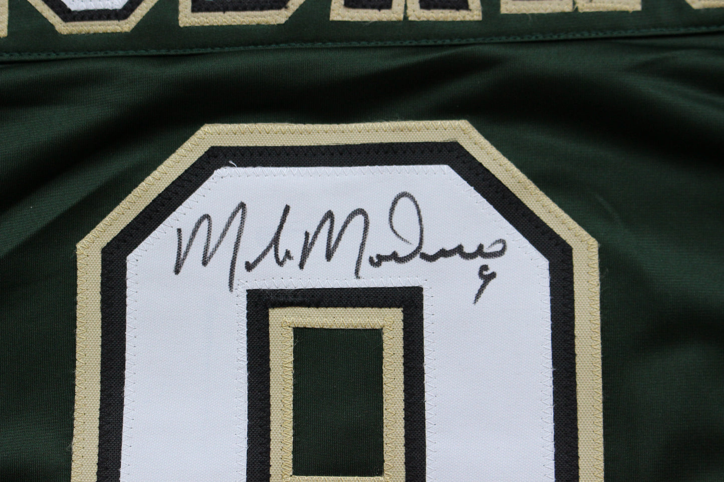 MIKE MODANO DALLAS STARS SIGNED HOCKEY JERSEY w/99 SC Champs BAS COA