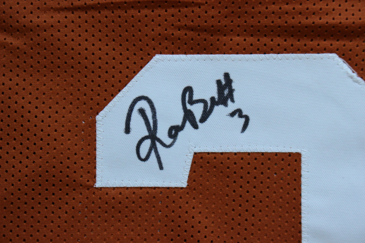 RASHEEM BILES TEXAS UT LONGHORNS SIGNED BURNT ORANGE JERSEY BAS COA