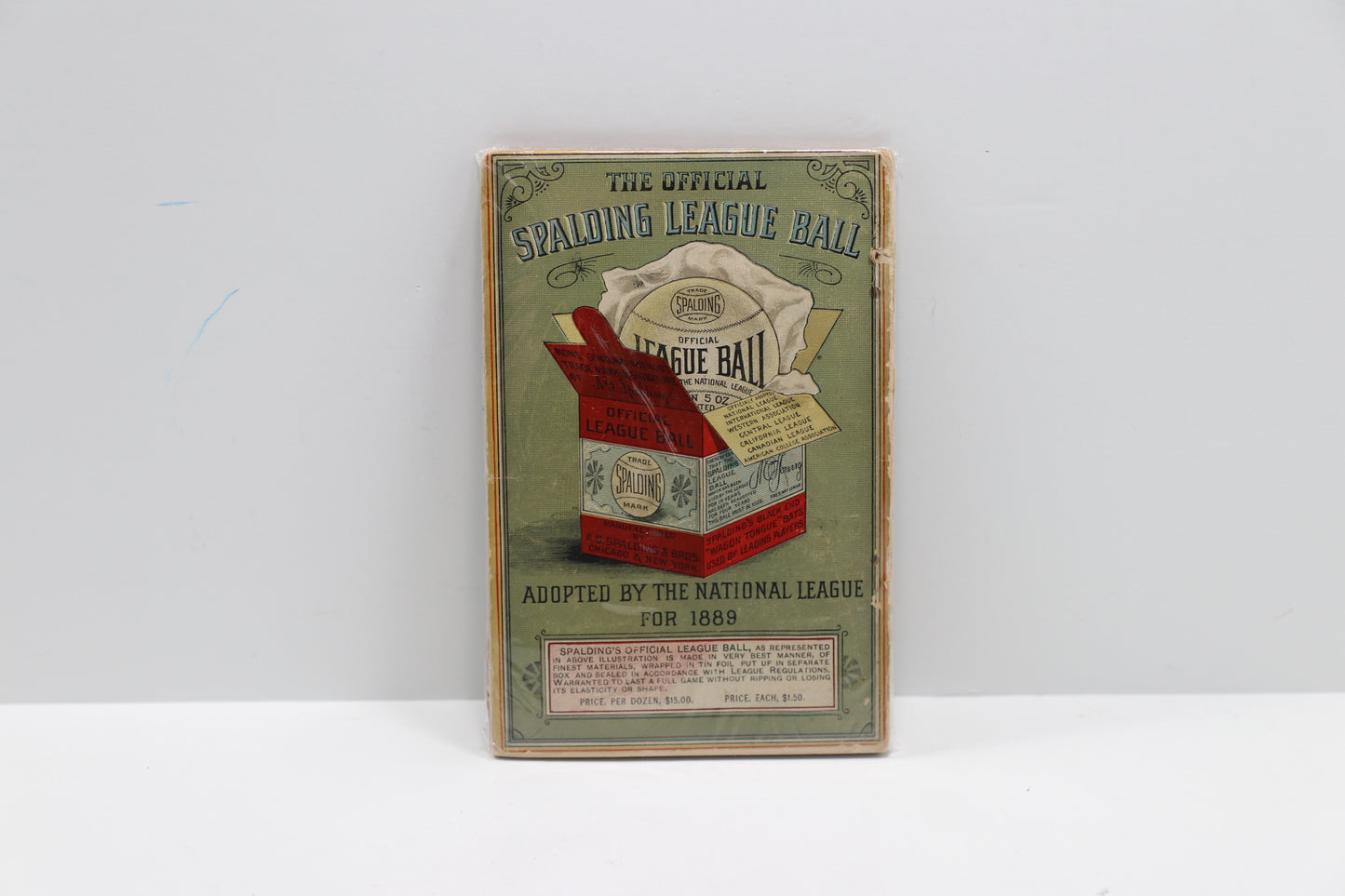 1889 Spalding Baseball Guide
