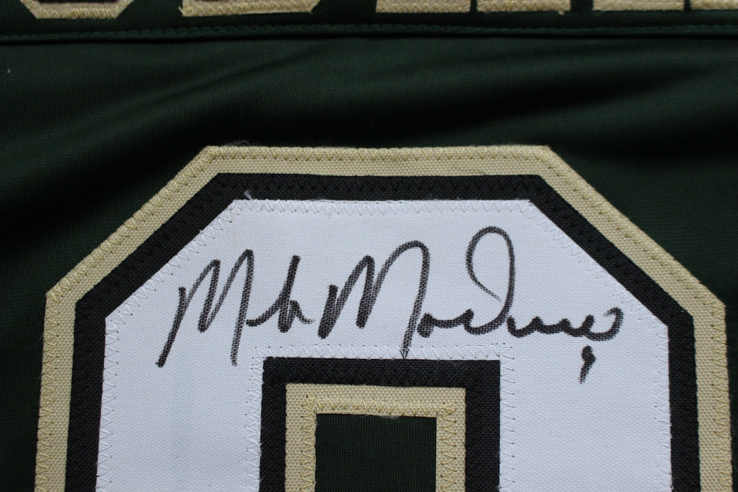 MIKE MODANO DALLAS STARS SIGNED HOCKEY JERSEY w/99 SC Champs BAS COA