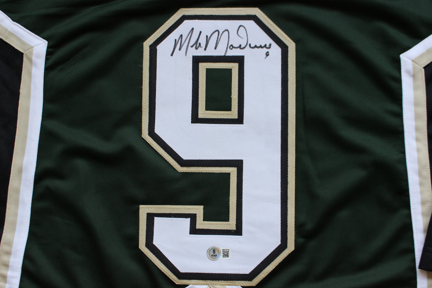 MIKE MODANO DALLAS STARS SIGNED HOCKEY JERSEY w/99 SC Champs BAS COA