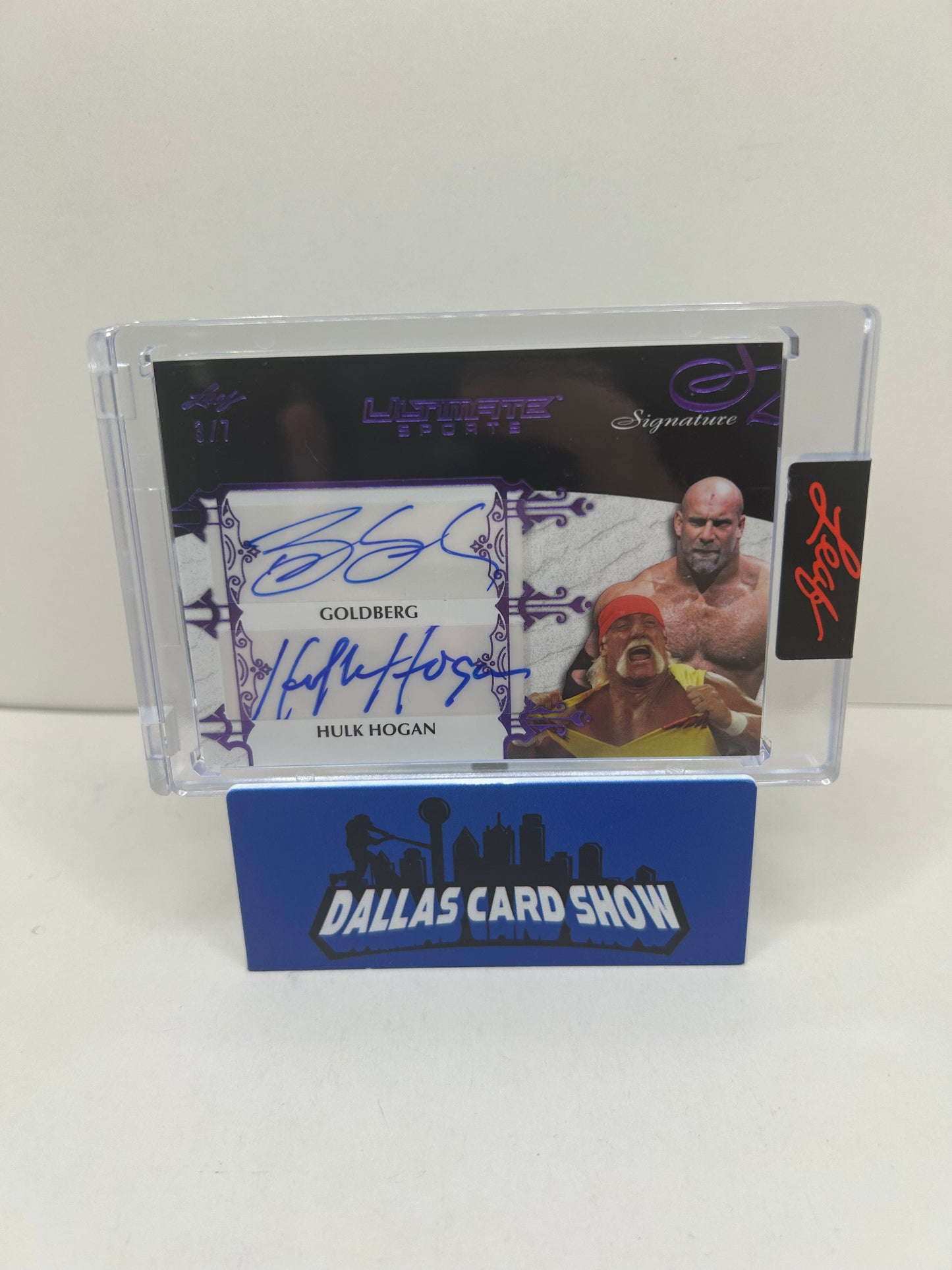 2024 LEAF ULTIMATE SPORTS GOLDBERG/HULK HOGAN 2X-AUTO /7