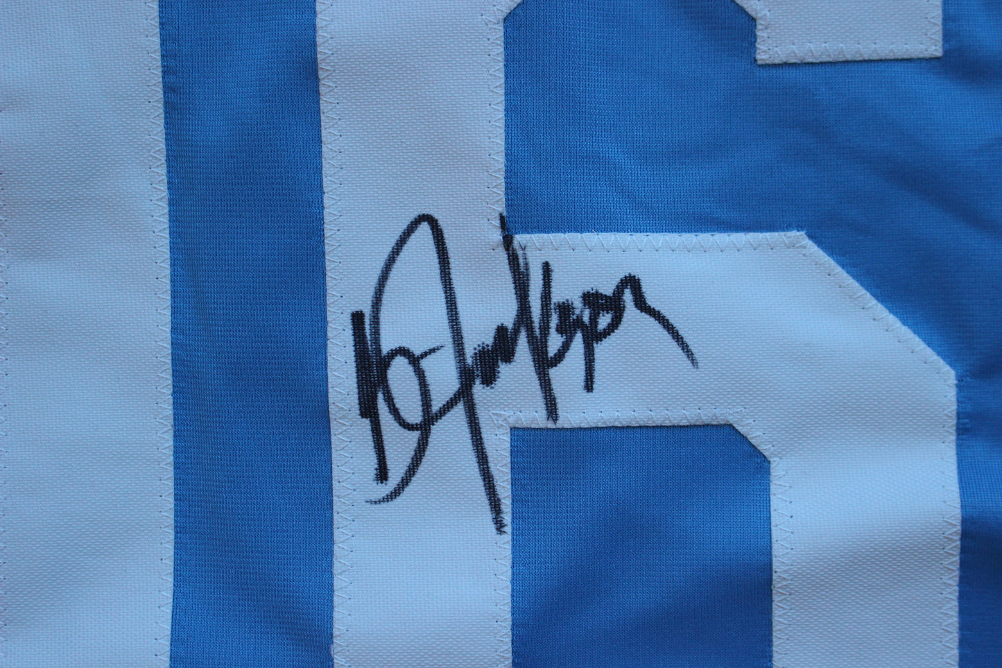 BO JACKSON KANSAS CITY ROYAKS SIGNED BASEBALL JERSEY Raiders Auburn BAS COA