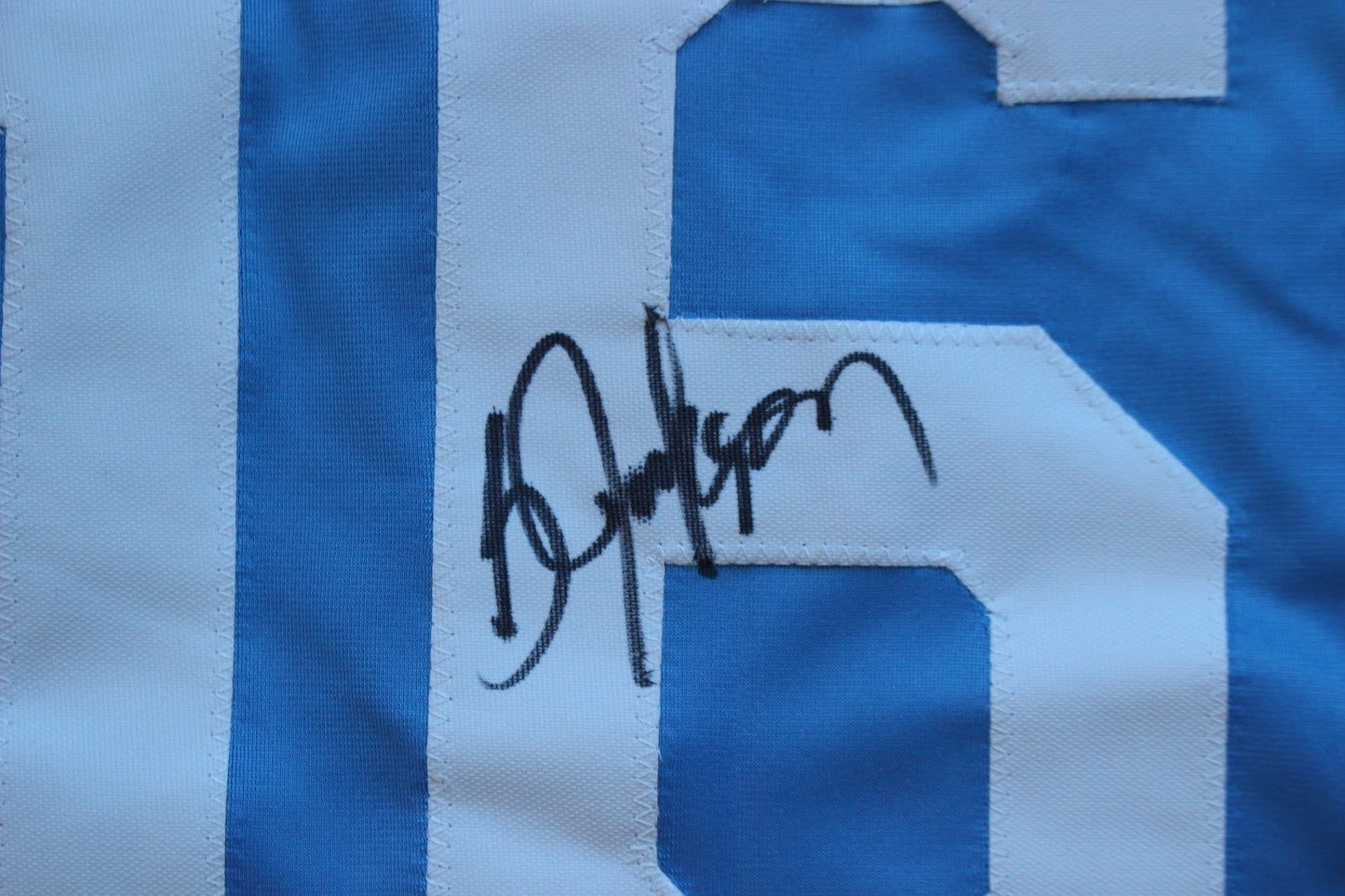 BO JACKSON KANSAS CITY ROYAKS SIGNED BASEBALL JERSEY Raiders Auburn BAS COA