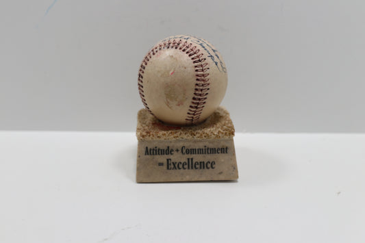 Johnny Blanchard Signed Ball