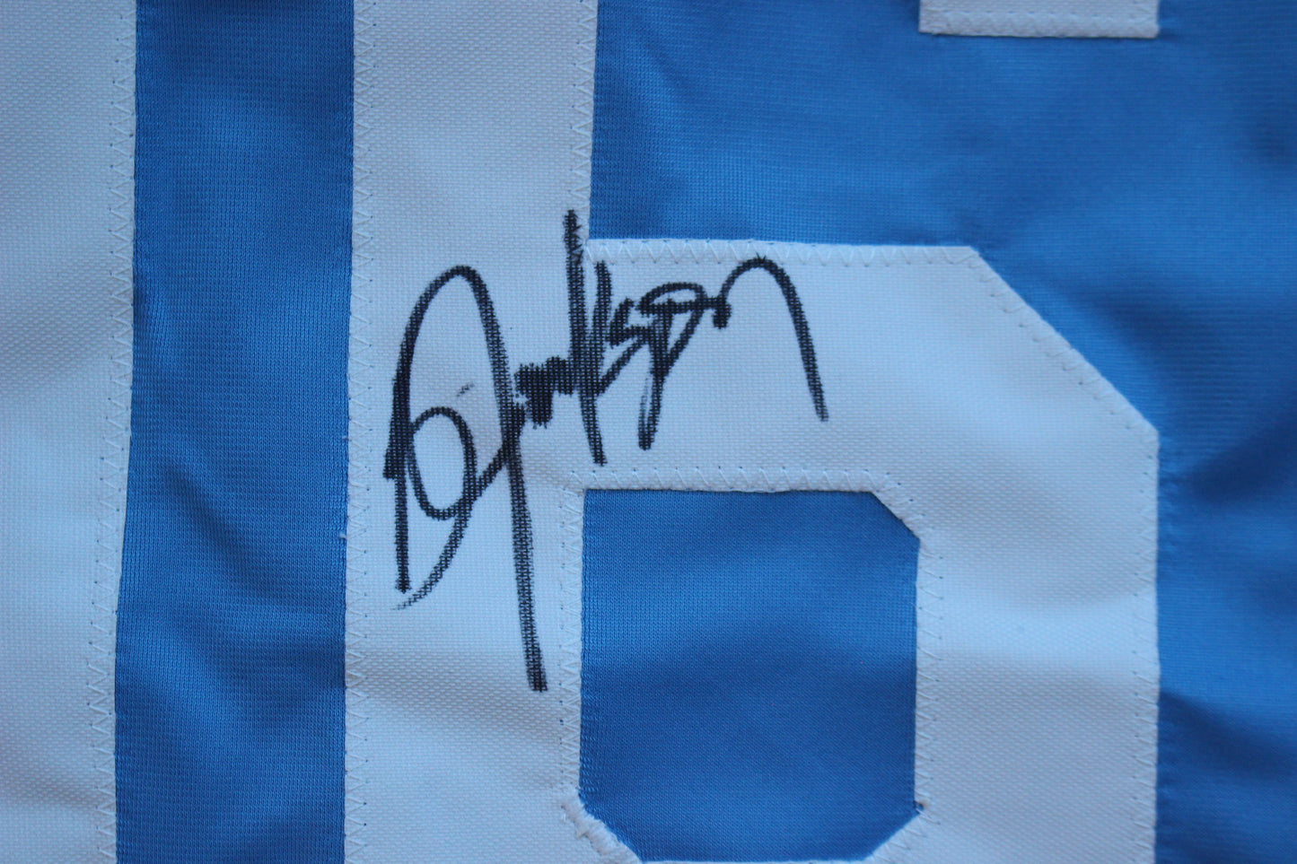 BO JACKSON KANSAS CITY ROYAKS SIGNED BASEBALL JERSEY Raiders Auburn BAS COA