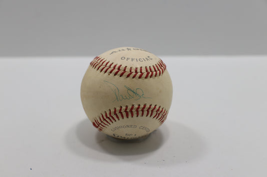 Paul Blair Signed Ball