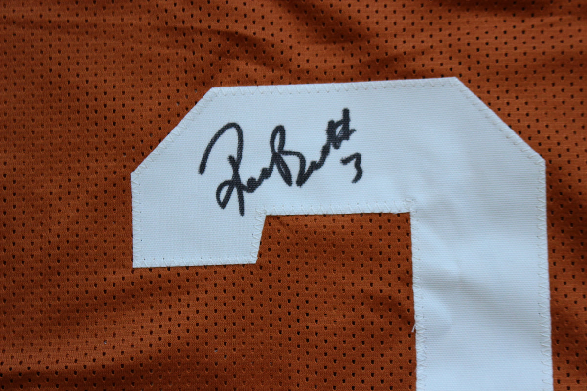 RASHEEM BILES TEXAS UT LONGHORNS SIGNED BURNT ORANGE JERSEY BAS COA