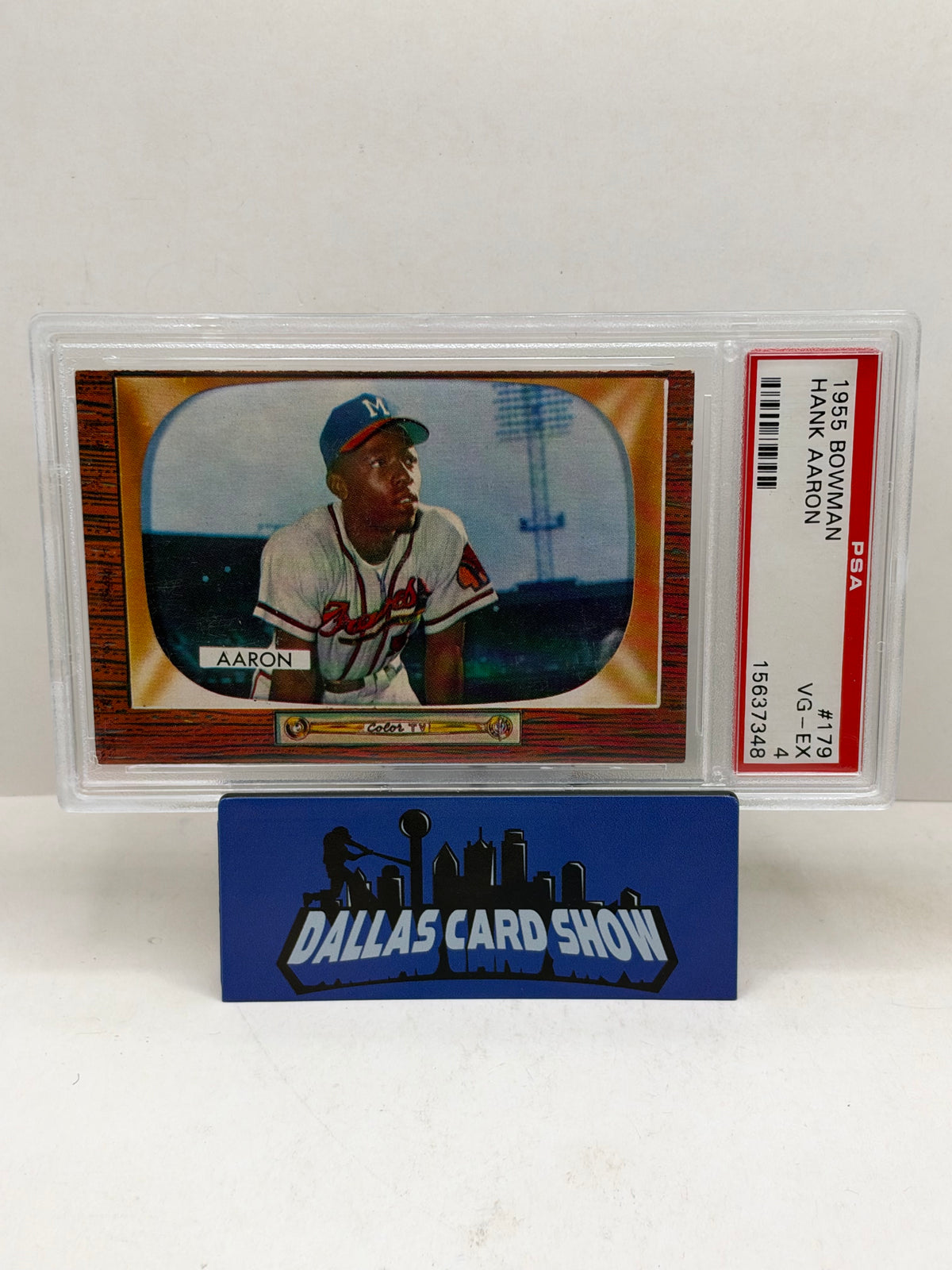1955 Bowman Hank Aaron PSA 4