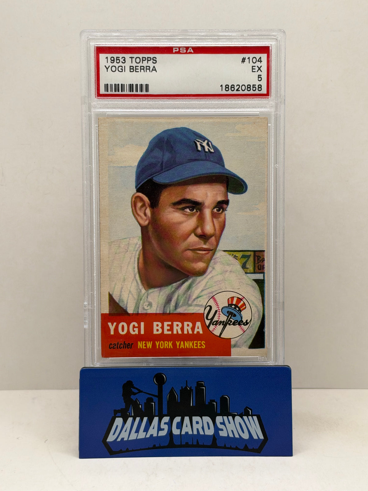 1953 Topps #104 Yogi Berra PSA 5
