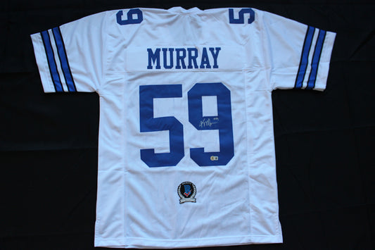 KENNETH MURRAY DALLAS COWBOYS SIGNED HOME FOOTBALL JERSEY OU Sooners BAS COA