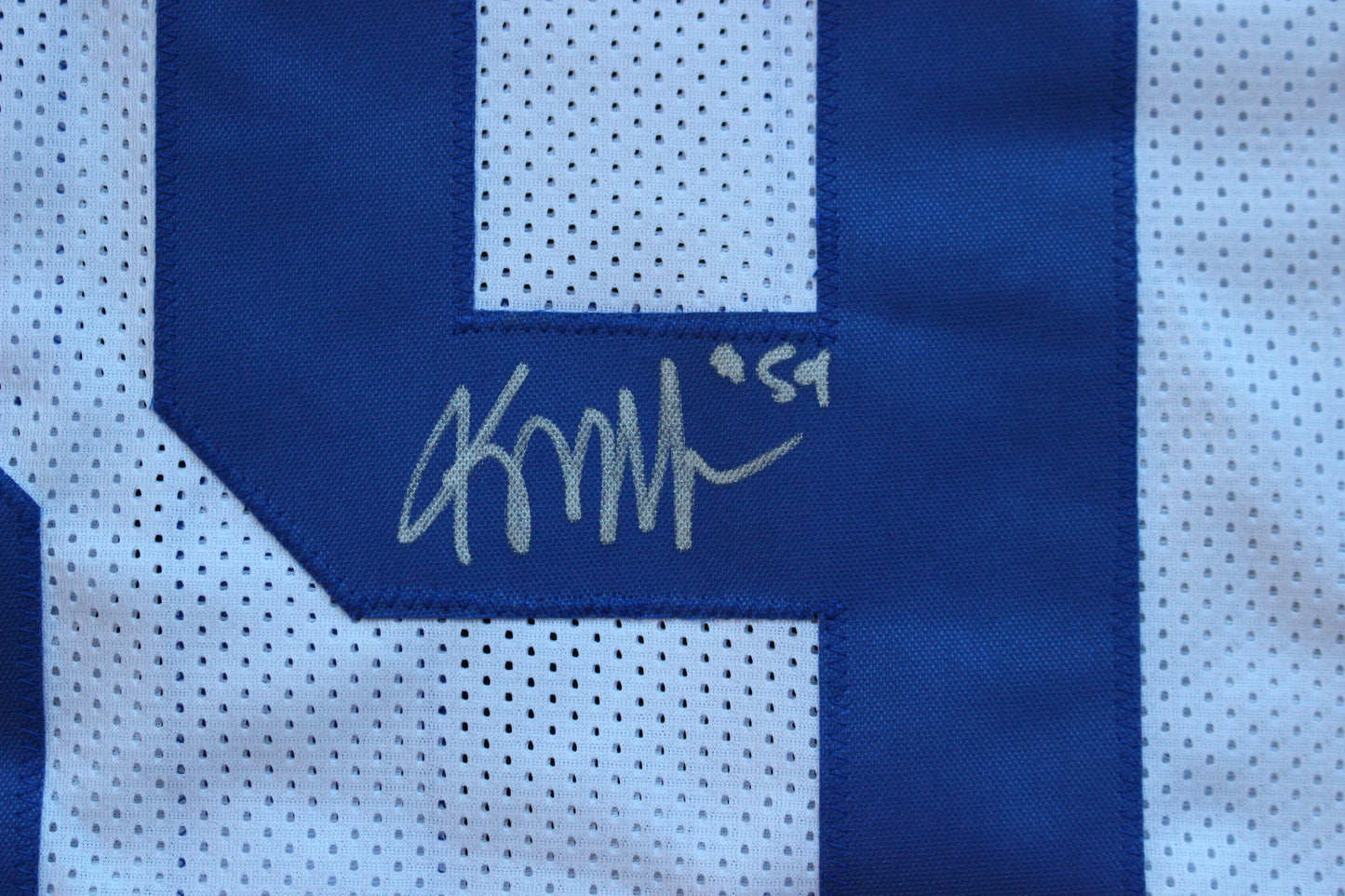 KENNETH MURRAY DALLAS COWBOYS SIGNED HOME FOOTBALL JERSEY OU Sooners BAS COA