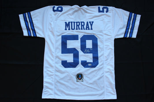 KENNETH MURRAY DALLAS COWBOYS SIGNED HOME FOOTBALL JERSEY OU Sooners BAS COA