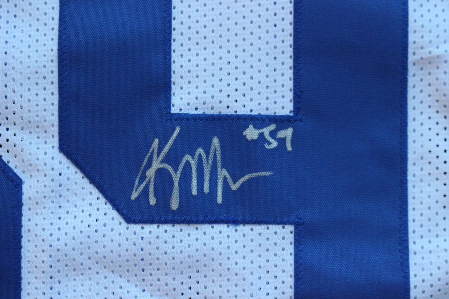 KENNETH MURRAY DALLAS COWBOYS SIGNED HOME FOOTBALL JERSEY OU Sooners BAS COA