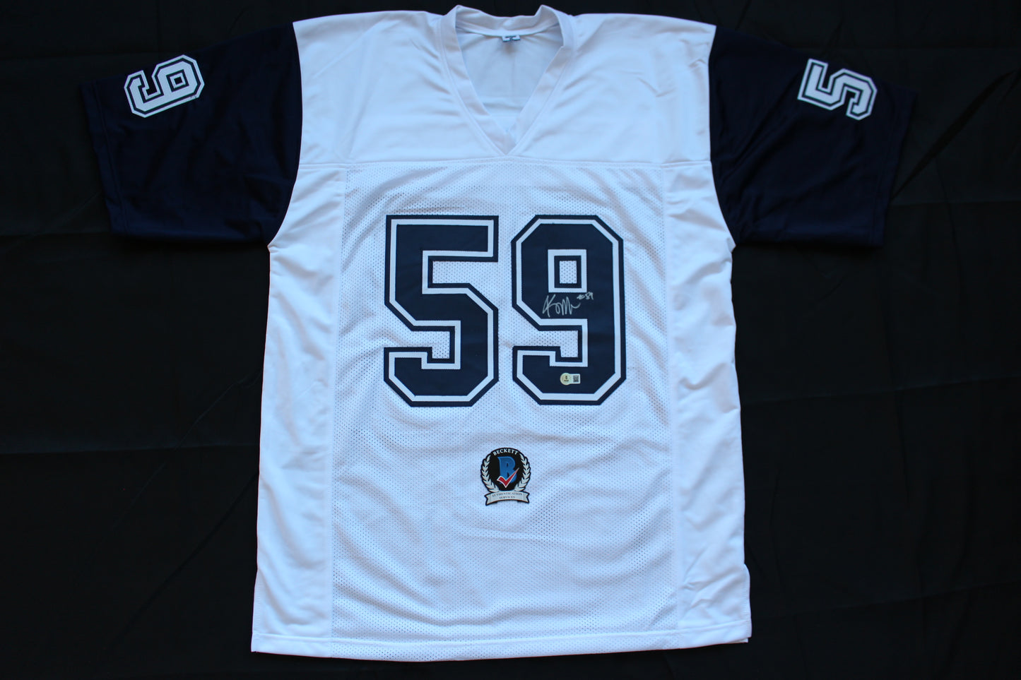 KENNETH MURRAY DALLAS COWBOYS SIGNED ALT FOOTBALL JERSEY OU Sooners BAS COA
