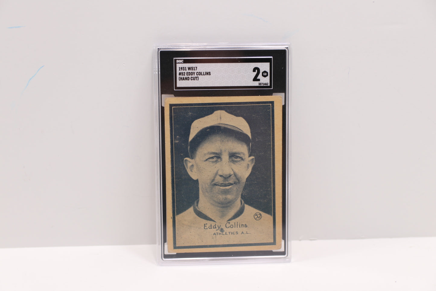 1931 W517 Eddy Collins 52 SGC 2